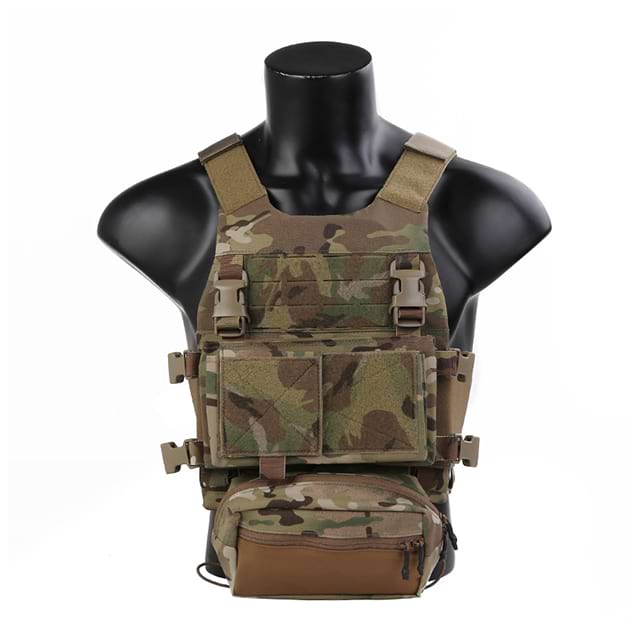 سترة Emersongear FCS Style VEST مع مجموعة أدوات الصدر MK 