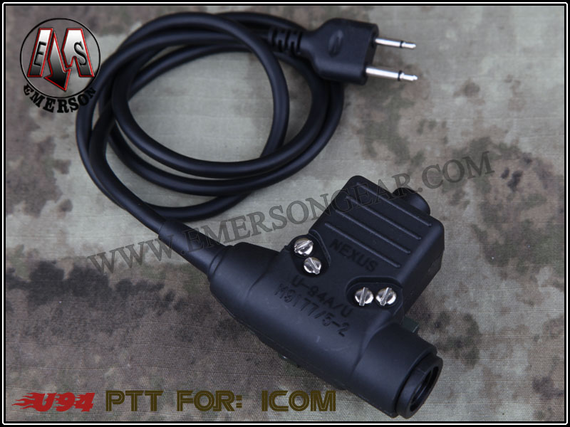 EmersonGear U94 PTT لـ: واجهة ICOM