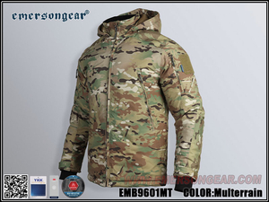 الملابس القطنية القطبية ذات العلامة الزرقاء من EmersonGear 'Arctic Fox'.