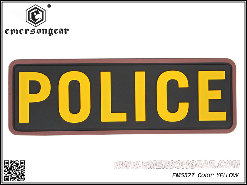 EmersonGear PVC Patch'POLICE'