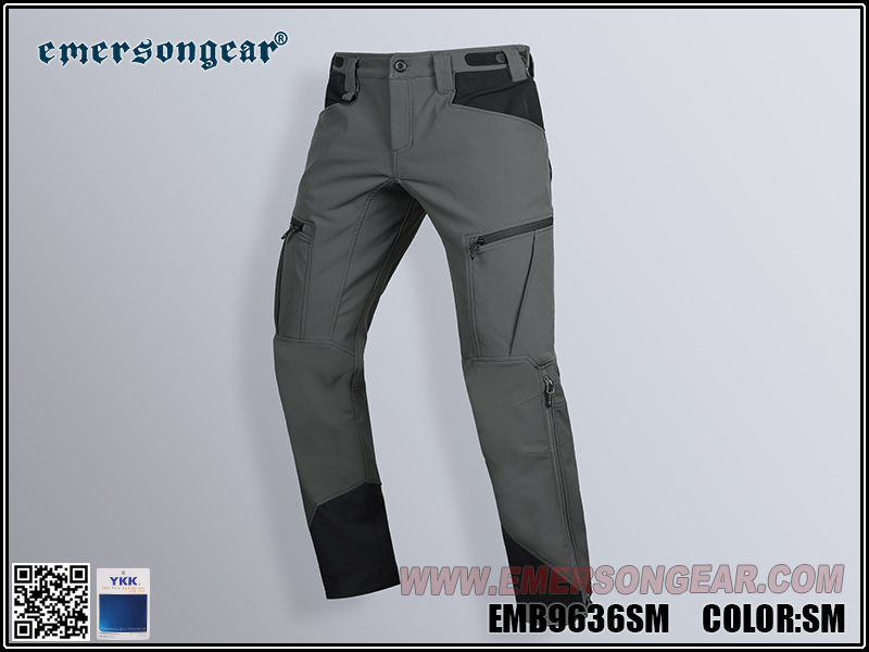 بنطال ذو قشرة ناعمة من EmersonGear Blue label 'Pelican'.