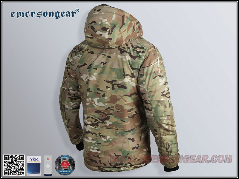 الملابس القطنية القطبية ذات العلامة الزرقاء من EmersonGear 'Arctic Fox'.