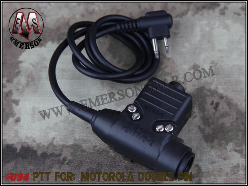 EmersonGear U94 PTT ForMotorola إدراج مزدوج