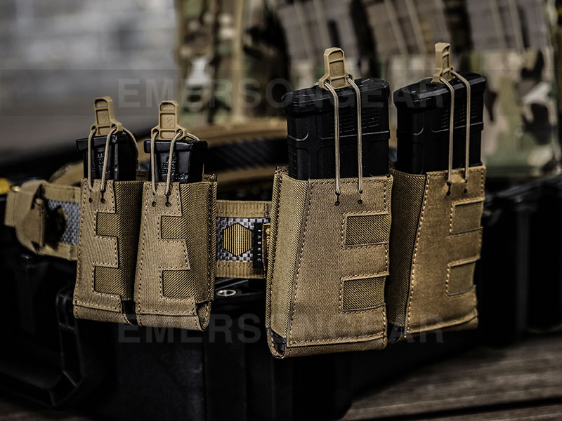 Emersongear 'V-Edge ' Double Pistol Magazine Pouch