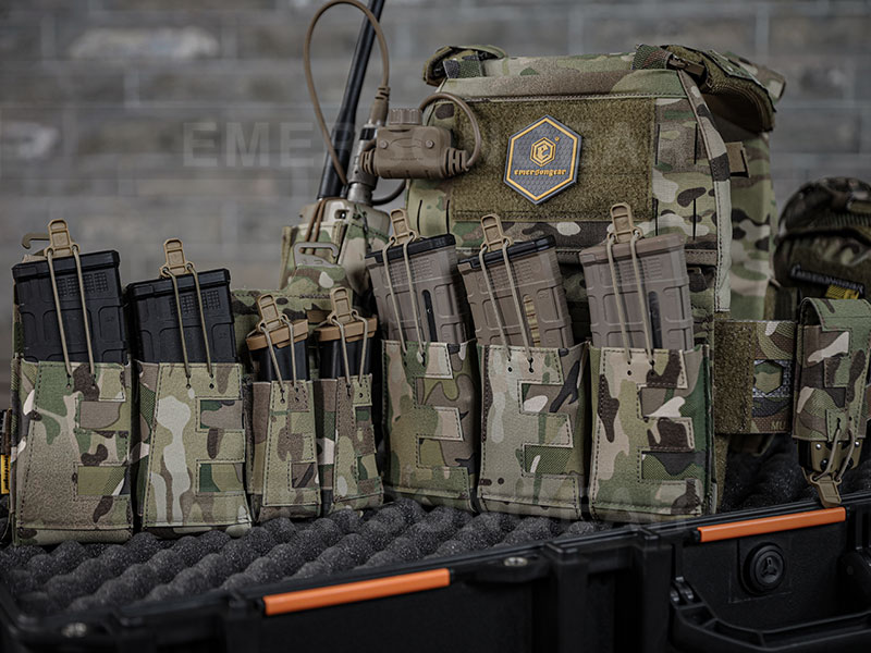 emersongear 'v-edge ' حقيبة مجلة مسدس واحد