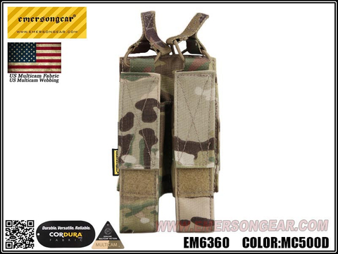 حقيبة EmersonGear Modular Double MAG لـ: MP7