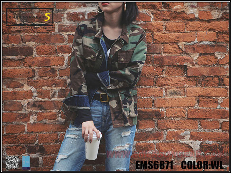 سترة EmersongearS Vintage Style BDU للنساء