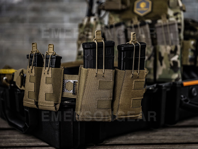 emersongear 'v-edge ' حقيبة مجلة مسدس واحد