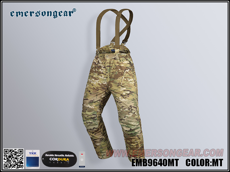 سروال بارد يعمل بملصق أزرق من Emersongear 'Reindeer'.