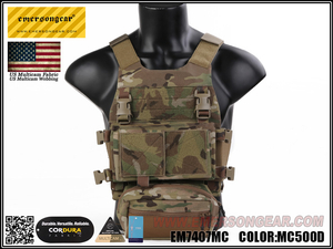 سترة Emersongear FCS Style VEST مع مجموعة أدوات الصدر MK