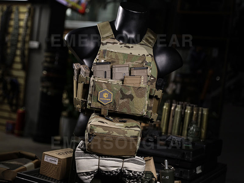 مجموعة سترة Emersongear التكتيكية W/MK بنمط FCS