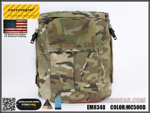 لوحة EmersonGear Pouch Zip-ON لـ AVS JPC2.0 CPC